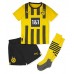 Borussia Dortmund Julian Brandt #19 kläder Barn 2022-23 Hemmatröja Kortärmad (+ korta byxor)